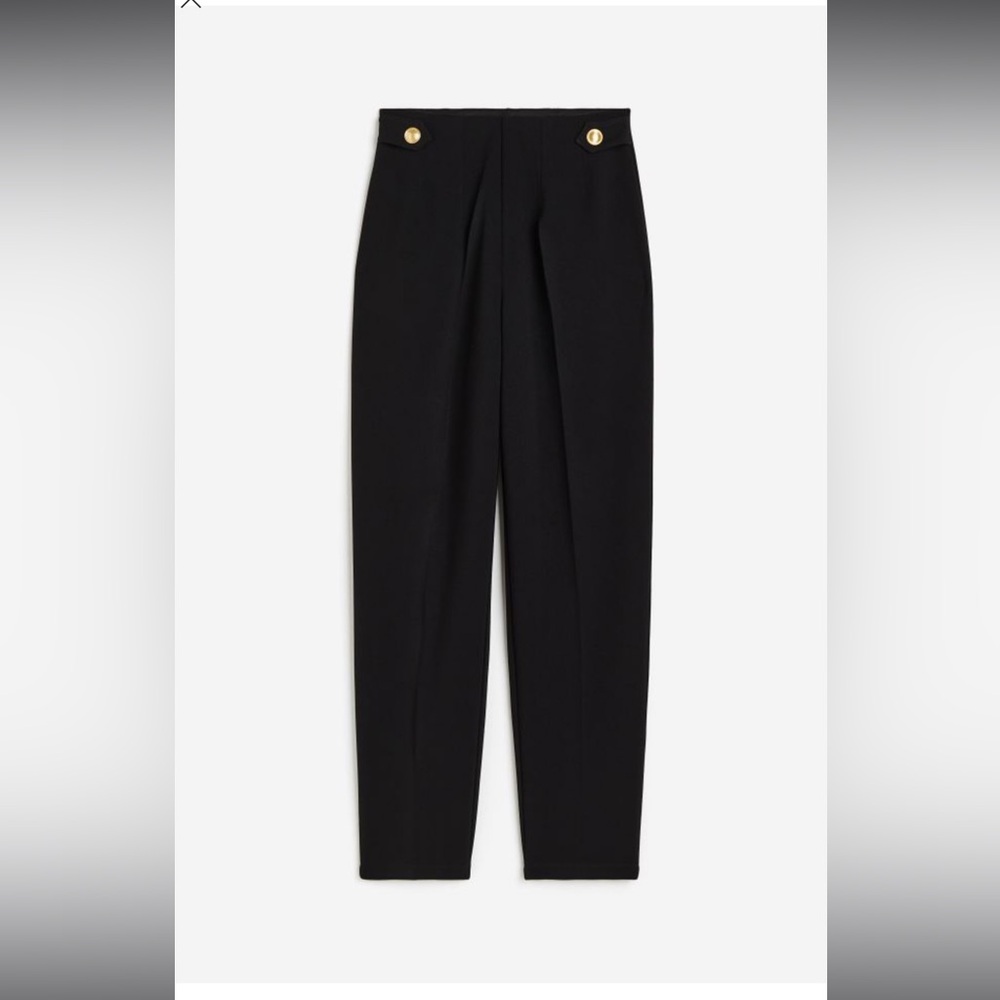 NWT H&M high Rise Black pants